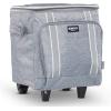 imageIgloo Large Portable Insulated Soft Coolers with Rolling WheelsLight Gray