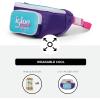 imageIgloo Retro Fanny Packs Cooler Insulated Crossbody Bag Fashion Waist Packs Adjustable ampamp Lightweight Travel Hip PackPurple