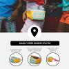 imageIgloo Retro Fanny Packs Cooler Insulated Crossbody Bag Fashion Waist Packs Adjustable ampamp Lightweight Travel Hip PackYellow Mint