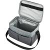 imageIgloo Soft Cooler Collapse ampamp Cool Lunch Bag Portable Lunch Cooler Insulated Lunch Box Soft Sided Cooler Bag6 Can Grey