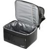 imageIgloo Soft Cooler Gripper Evergreen Eco Lunch Bag 16Can Dual Compartment Lunch Cooler Insulated Lunch Box Soft Sided Cooler BagBlack