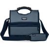 imageIgloo Soft Cooler Gripper Evergreen Eco Lunch Bag 16Can Dual Compartment Lunch Cooler Insulated Lunch Box Soft Sided Cooler BagNavy Blue