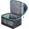 imageIgloo Soft Cooler Gripper Evergreen Eco Lunch Bag 16Can Dual Compartment Lunch Cooler Insulated Lunch Box Soft Sided Cooler BagObsidian