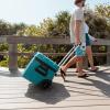 imageIgloo Trailmate 52Qt Wheeled Cooler Insulated Hard Shell Ice Chest CarboniteBlue
