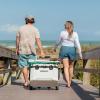 imageIgloo Trailmate 52Qt Wheeled Cooler Insulated Hard Shell Ice Chest CarboniteBone