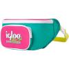 imageIgloo Retro Fanny Packs Cooler Insulated Crossbody Bag Fashion Waist Packs Adjustable ampamp Lightweight Travel Hip PackJade