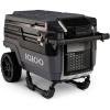 imageIgloo Trailmate Journey 70Qt Wheeled Cooler Insulated Hard Shell Ice ChestCarbonite