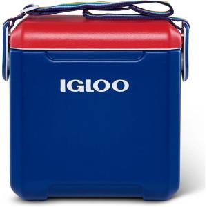 imageIgloo 11 Qt Tag Along Too Strapped Picnic Style CoolerNavy Blue