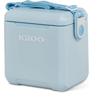 imageIgloo 11 Qt Tag Along Too Strapped Picnic Style CoolerPowder Blue