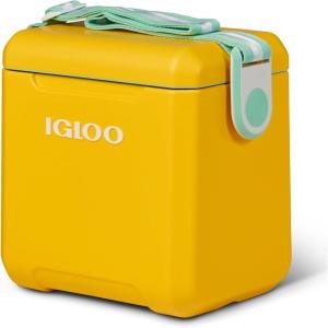 imageIgloo 11 Qt Tag Along Too Strapped Picnic Style CoolerYellow