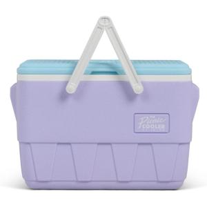 imageIgloo 25 Quart Picnic Basket Lilac Breeze