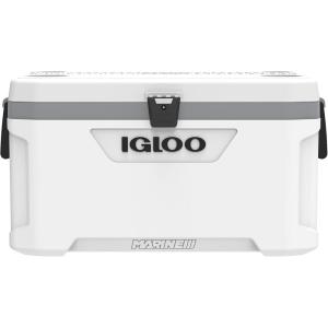 imageIgloo Coolers Marine Series Insulated Portable Hard Side Cooler Ice Chest Great for Fishing Camping Boating ampamp More70 QT