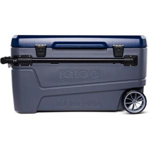 imageIgloo Coolers Maxcold Series Insulated Portable Cooler Hard Coolers LeakProof Ice Chest 5 Day Ice Retention110QT