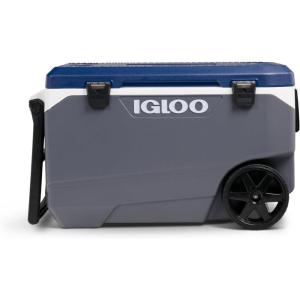 imageIgloo Coolers Maxcold Series Insulated Portable Cooler Hard Coolers LeakProof Ice Chest 5 Day Ice Retention90QT