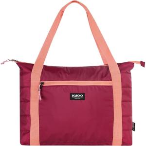 imageIgloo EcoFriendly Insulated Reusable Puffer Soft Sided BagsRed