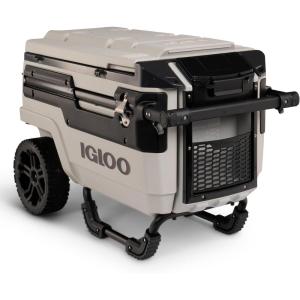 imageIgloo Trailmate Journey 70Qt Wheeled Cooler Insulated Hard Shell Ice ChestBone