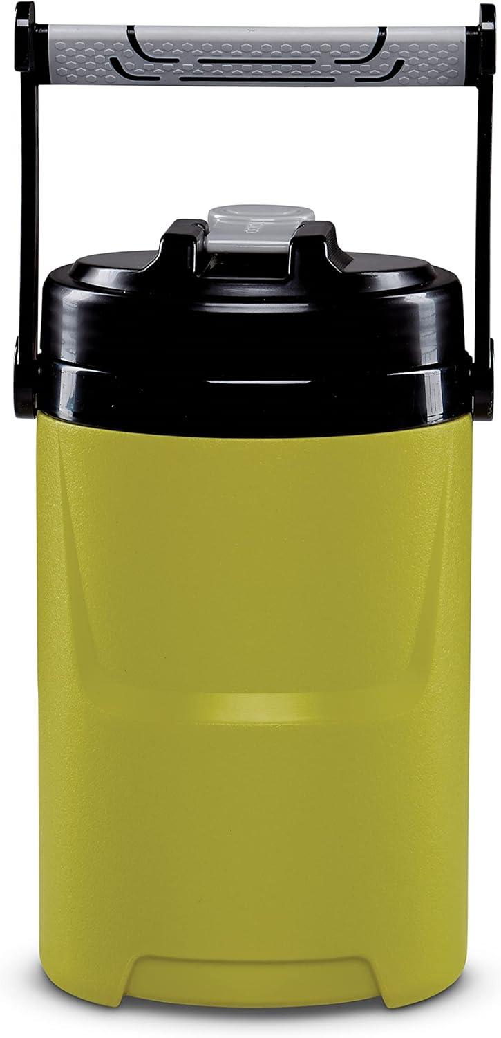 imageIgloo 12 Gallon Insulated Sports Water Jug with HooksPro Acid Green