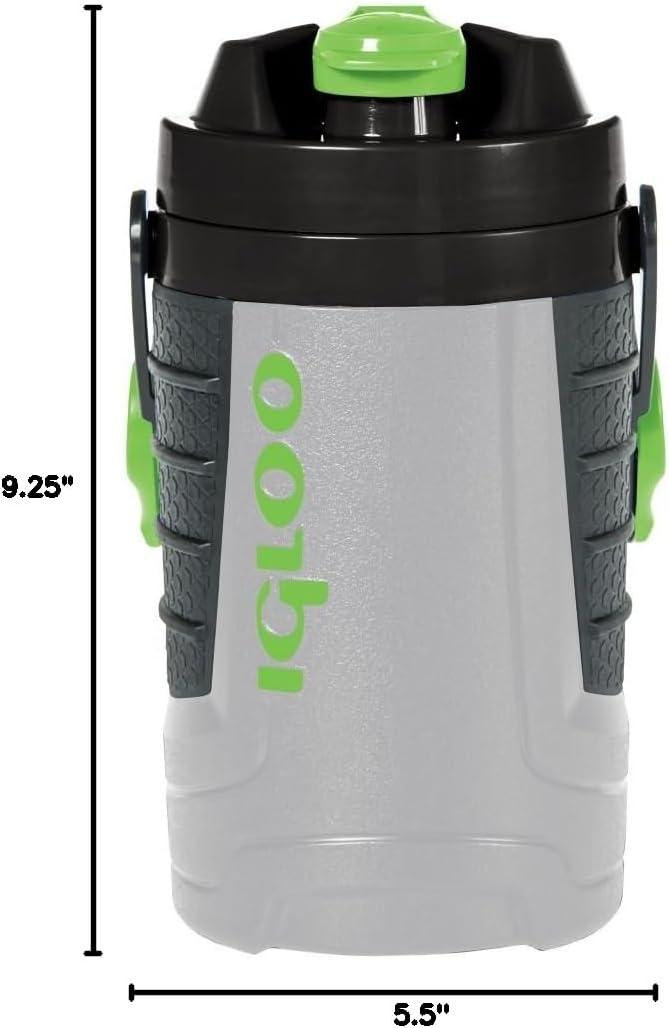 imageIgloo Proformance 1 Quart Water Jug BlackYellowBlackGreen Handle