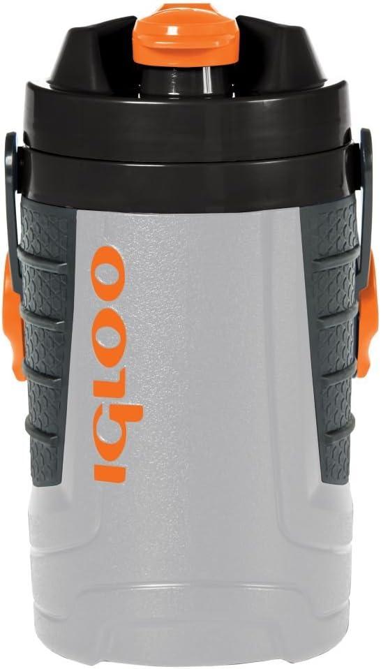 imageIgloo Proformance 1 Quart Water Jug BlackYellowOrangeBlack Handle