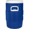 imageIgloo Seat Top Beverage Cooler with Cup Dispenser 5Gallon Ocean BlueOcean Blue