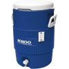 imageIgloo Seat Top Beverage Cooler with Cup Dispenser 5Gallon Ocean BlueOcean Blue