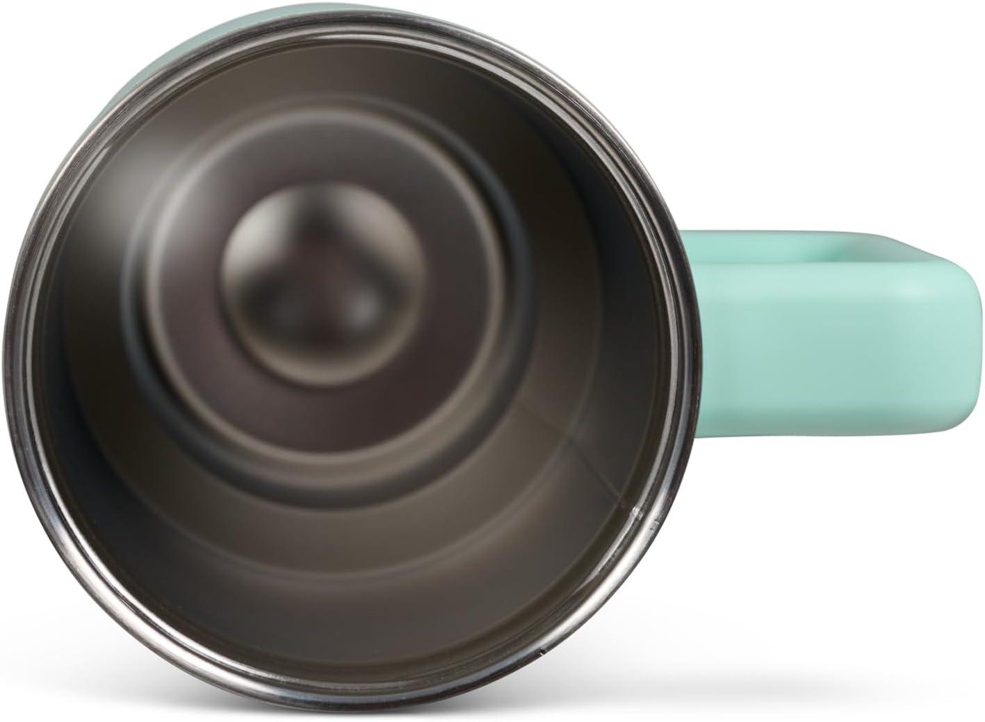 imageIgloo 32 oz Tumbler with Handle Reusable Travel Mug Stainless Steel Insulated Hydration Cup for Hot ampamp Cold Beverages SeafoamSeafoam 32 Oz