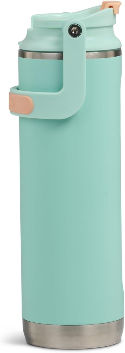 imageIgloo 32 oz Tumbler with Handle Reusable Travel Mug Stainless Steel Insulated Hydration Cup for Hot ampamp Cold Beverages SeafoamSeafoam SP 20 Oz