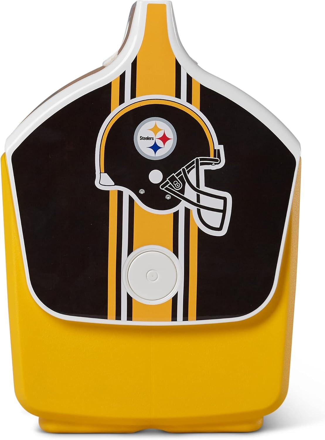 imageIgloo Limited Edition NFL 7 Qt Little Playmate CoolerSteelers