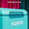 image:imageIgloo Tag Along 360 Spinner Cooler  20 Quart Rolling Ice ChestLagoon Teal
