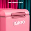 image:imageIgloo Tag Along 360 Spinner Cooler  20 Quart Rolling Ice ChestThrift Pink