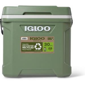image:imageIgloo Sportsman 30  150 Qt HeavyDuty High Performance Hardsided Coolers30 qt Eco Green